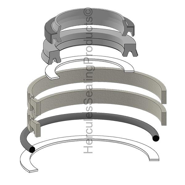 Toyota -After Market Parts Hydraulic Cylinder Repair Kit- 25 X 55 mmLIFT TRUCK KITS 04456-30011-71 - main